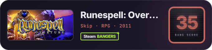 BANG Score badge