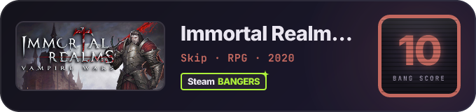 BANG Score badge