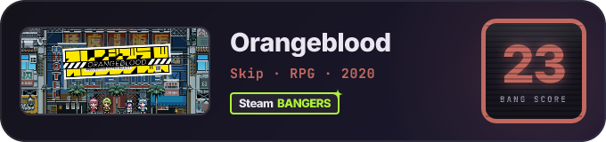BANG Score badge