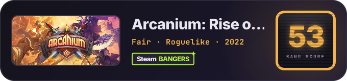BANG Score badge