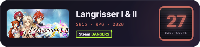 BANG Score badge