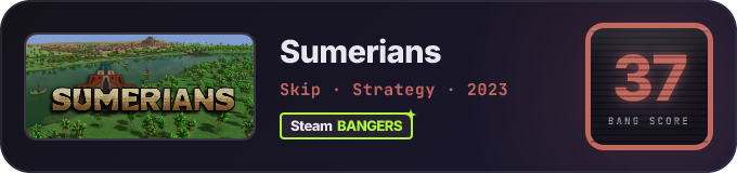 BANG Score badge