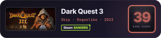 BANG Score badge