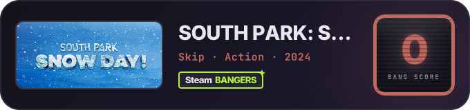 BANG Score badge
