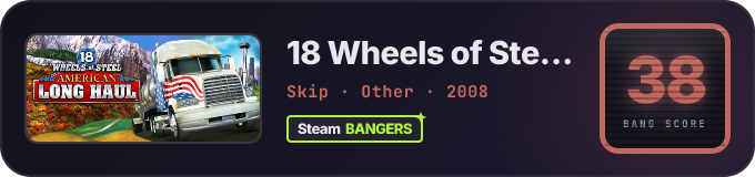BANG Score badge
