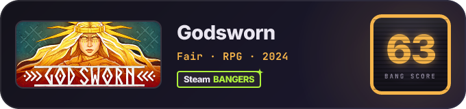 BANG Score badge