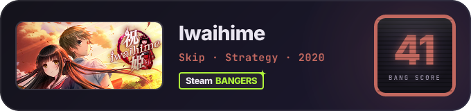 BANG Score badge
