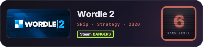 BANG Score badge
