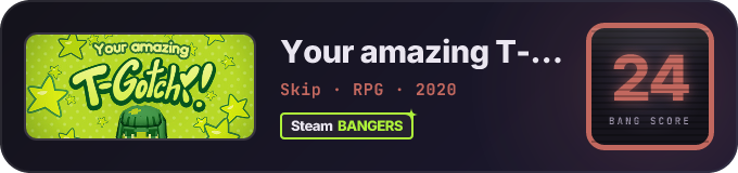 BANG Score badge