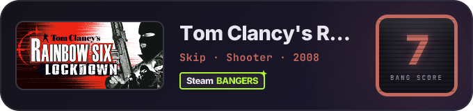 BANG Score badge