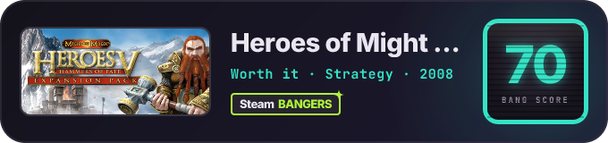 BANG Score badge