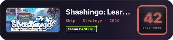 BANG Score badge