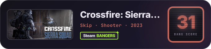 BANG Score badge
