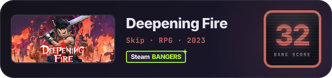 BANG Score badge