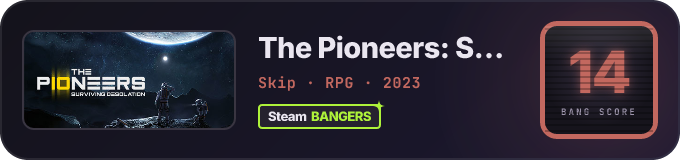BANG Score badge