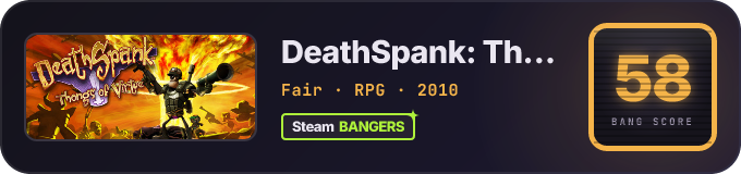BANG Score badge