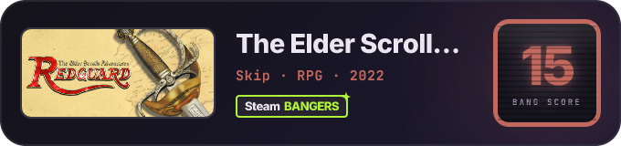 BANG Score badge
