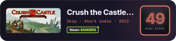 BANG Score badge