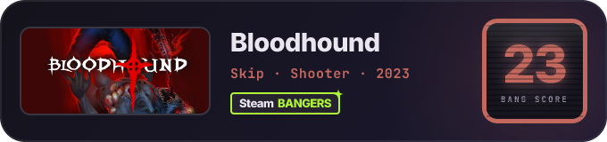BANG Score badge