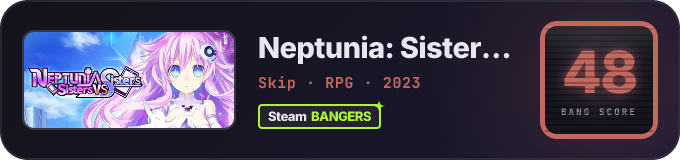 BANG Score badge