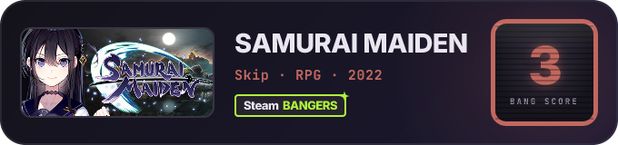 BANG Score badge
