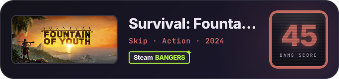 BANG Score badge