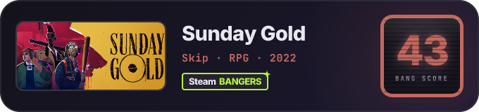 BANG Score badge