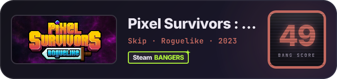 BANG Score badge