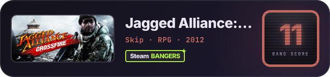 BANG Score badge