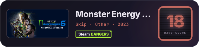 BANG Score badge