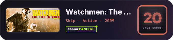 BANG Score badge