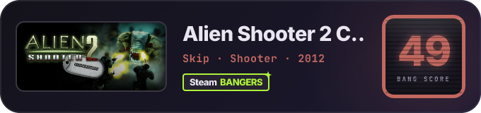 BANG Score badge