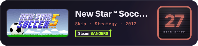 BANG Score badge