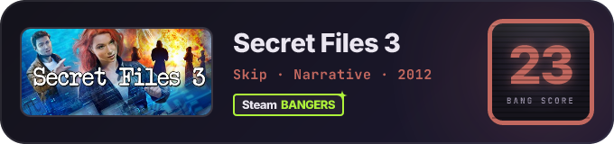 BANG Score badge