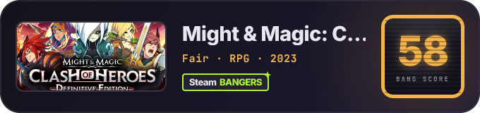 BANG Score badge
