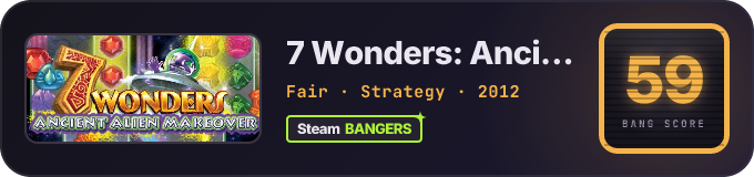 BANG Score badge