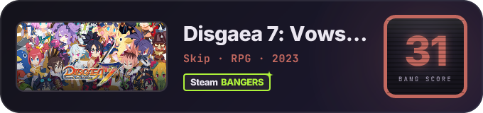 BANG Score badge
