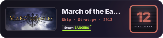 BANG Score badge