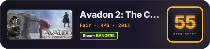 BANG Score badge