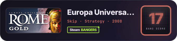 BANG Score badge