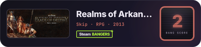 BANG Score badge