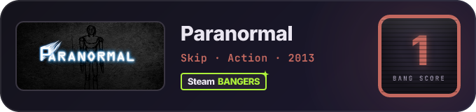 BANG Score badge