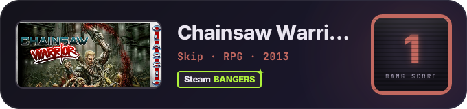 BANG Score badge