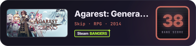 BANG Score badge
