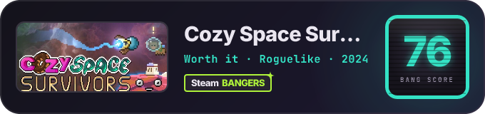 BANG Score badge
