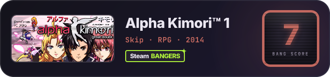 BANG Score badge