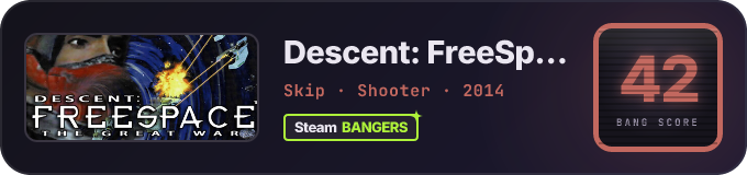 BANG Score badge