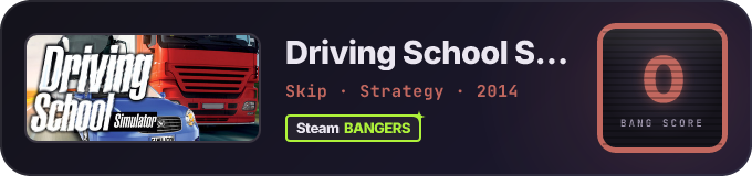 BANG Score badge