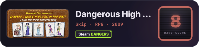 BANG Score badge