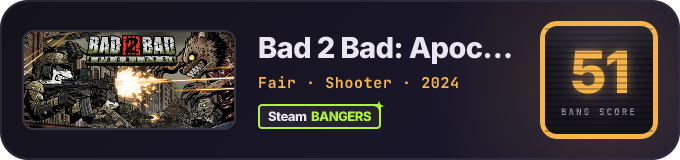 BANG Score badge